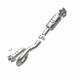 MagnaFlow direct-fit catalytic converter for 2012-2017 Jeep Wrangler stainless steel CARB compliant OBDII