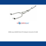 MagnaFlow direct-fit catalytic converter fits 2006 Lexus GS300 stainless steel CARB compliant