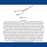2006 Lexus GS300 Direct-Fit Catalytic Converter 21-048 Magnaflow