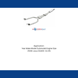 2006 Lexus GS300 Direct-Fit Catalytic Converter 21-048 Magnaflow