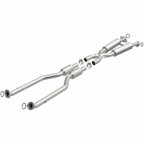 MagnaFlow direct-fit catalytic converter for 2015-2017 Lexus 3.5 inch inlet/outlet stainless steel CARB compliant