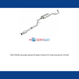MagnaFlow direct-fit catalytic converter for 2013-2016 Hyundai Santa Fe stainless steel CARB compliant OBDII