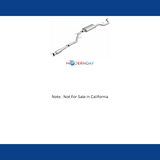 MagnaFlow direct-fit catalytic converter for 2013-2016 Hyundai Santa Fe stainless steel CARB compliant OBDII
