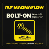 MagnaFlow direct-fit catalytic converter for 2016-2017 Hyundai Sonata stainless steel CARB compliant