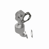 MagnaFlow direct-fit catalytic converter for 2013-2018 Ford 3.5 inch inlet/outlet stainless steel CARB compliant