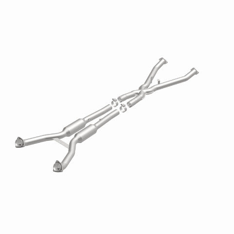 MagnaFlow direct-fit catalytic converter for 1997-1999 Chevy Corvette 5.7 inch inlet/outlet stainless steel CARB compliant