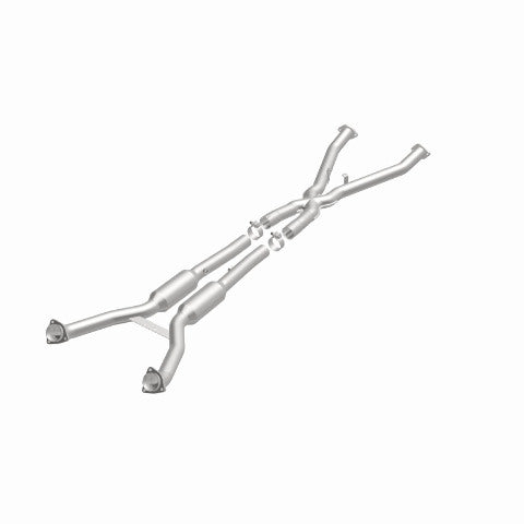 MagnaFlow direct-fit catalytic converter for 1997-1999 Chevy Corvette 5.7 inch inlet/outlet stainless steel CARB compliant