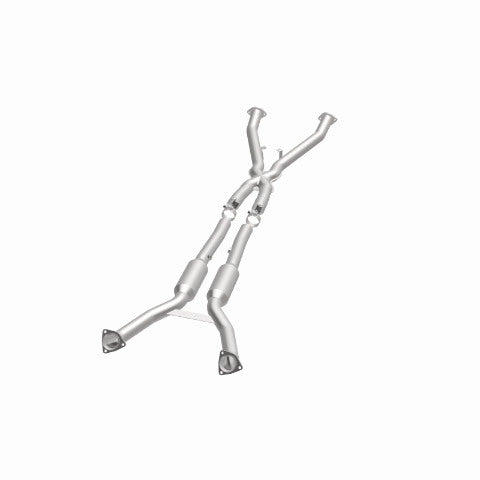 MagnaFlow direct-fit catalytic converter for 1997-1999 Chevy Corvette 5.7 inch inlet/outlet stainless steel CARB compliant