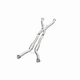 MagnaFlow direct-fit catalytic converter for 1997-1999 Chevy Corvette 5.7 inch inlet/outlet stainless steel CARB compliant