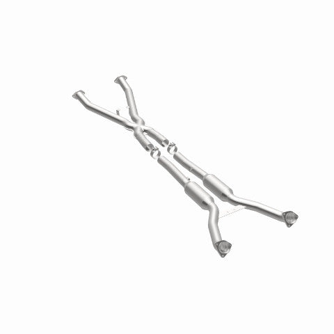 MagnaFlow direct-fit catalytic converter for 1997-1999 Chevy Corvette 5.7 inch inlet/outlet stainless steel CARB compliant