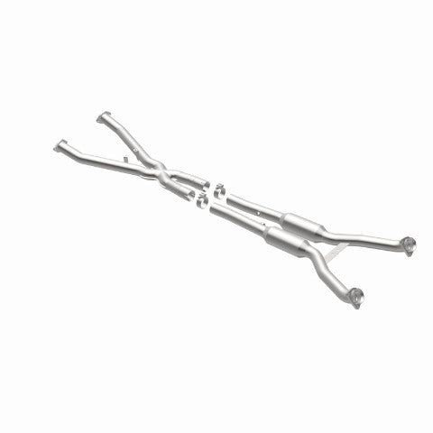 MagnaFlow direct-fit catalytic converter for 1997-1999 Chevy Corvette 5.7 inch inlet/outlet stainless steel CARB compliant