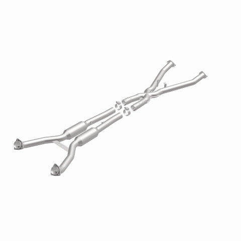 MagnaFlow direct-fit catalytic converter for 1997-1999 Chevy Corvette 5.7 inch inlet/outlet stainless steel CARB compliant