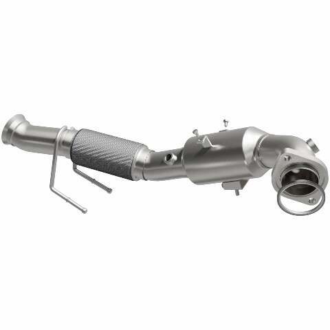 MagnaFlow direct-fit catalytic converter for 2016-2017 Ford 2.3L stainless steel CARB compliant