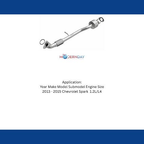 MagnaFlow direct-fit catalytic converter for 2013-2015 Chevy stainless steel CARB compliant OBDII