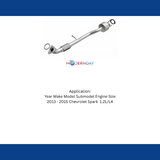 MagnaFlow direct-fit catalytic converter for 2013-2015 Chevy stainless steel CARB compliant OBDII