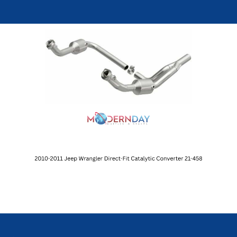 MagnaFlow direct-fit catalytic converter for 2010-2011 Jeep Wrangler stainless steel CARB compliant