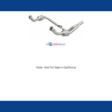MagnaFlow direct-fit catalytic converter for 2010-2011 Jeep Wrangler stainless steel CARB compliant
