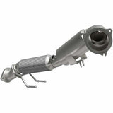 MagnaFlow direct-fit catalytic converter for 2013-2017 Ford 1.5 inch inlet/outlet stainless steel CARB compliant OBDII