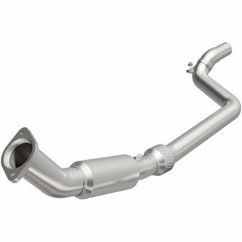 MagnaFlow direct-fit catalytic converter fits 2005-2010 Chrysler 300, 2007-2010 Dodge Charger, and more, this and 2005-2010 300 V6 3.5 2.7L 3.5 inch inlet/outlet stainless steel CA