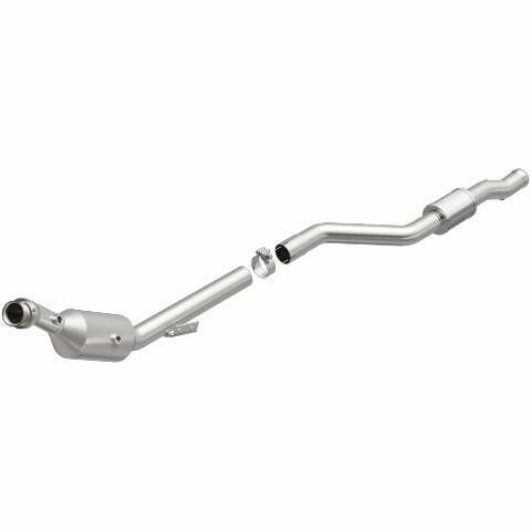 MagnaFlow direct-fit catalytic converter for 2007-2011 Mercedes-Benz S5 5.5 inch inlet/outlet stainless steel CARB compliant
