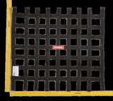 RaceQuip SFI ribbon window net 21 x 24 inch black 726007RQP