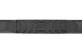 Fits Toyota Tacoma 2WD/4WD (2005-2023) Oval Nerf Step; Double Cab; Black; 21008
