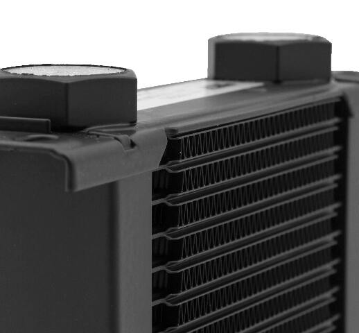UltraPro Oil Cooler 10 RowsNarrow Cooler10 O-Ring Boss Female Ports-210ERL
