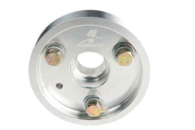 Engine Crankshaft Pulley Performance Fuel System Universal Fit Aeromotive 21101-BGPL