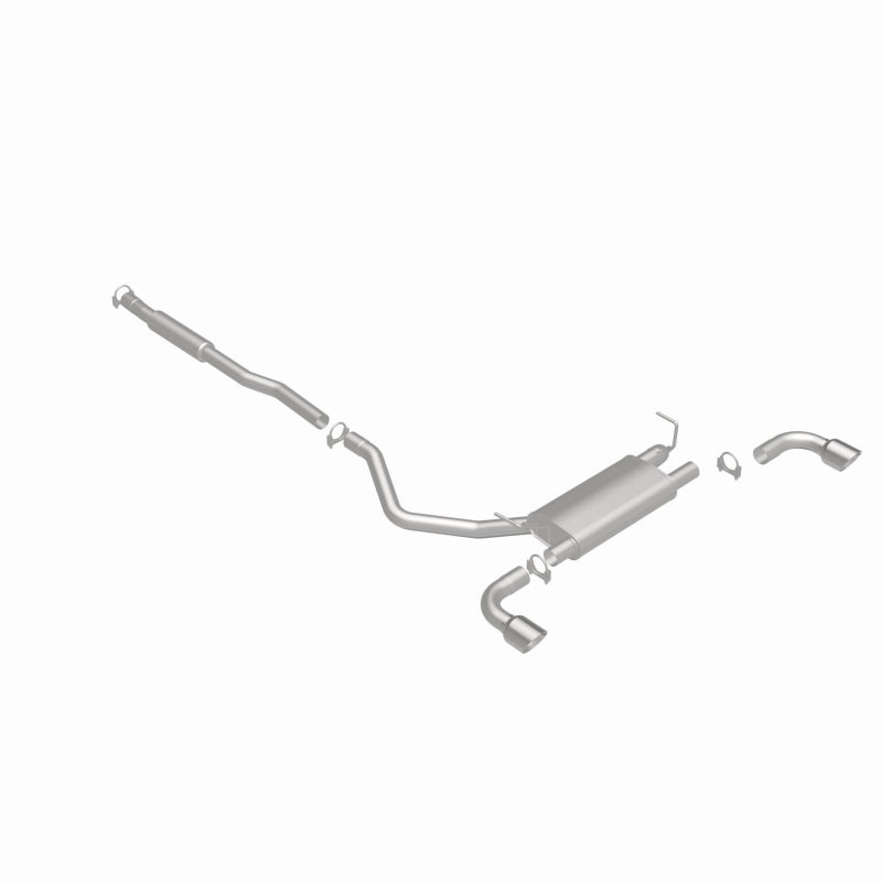 Fits 2014-2022 Jeep Cherokee 3.2L Direct-Fit Replacement Exhaust System 106-0767 aluminized steel