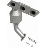 Catalytic Converter with Integrated Exhaust Manifold for HM Grade Federal / EPA Compliant Direct-Fit Manifold Catalytic