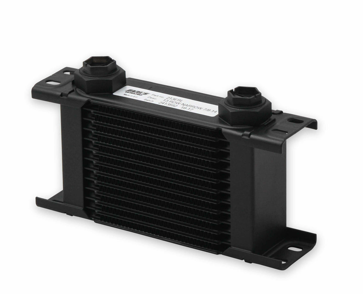 Earls UltraPro Oil Cooler 13 Row Narrow Cooler 10 O-Ring Boss Female Port 213ERL
