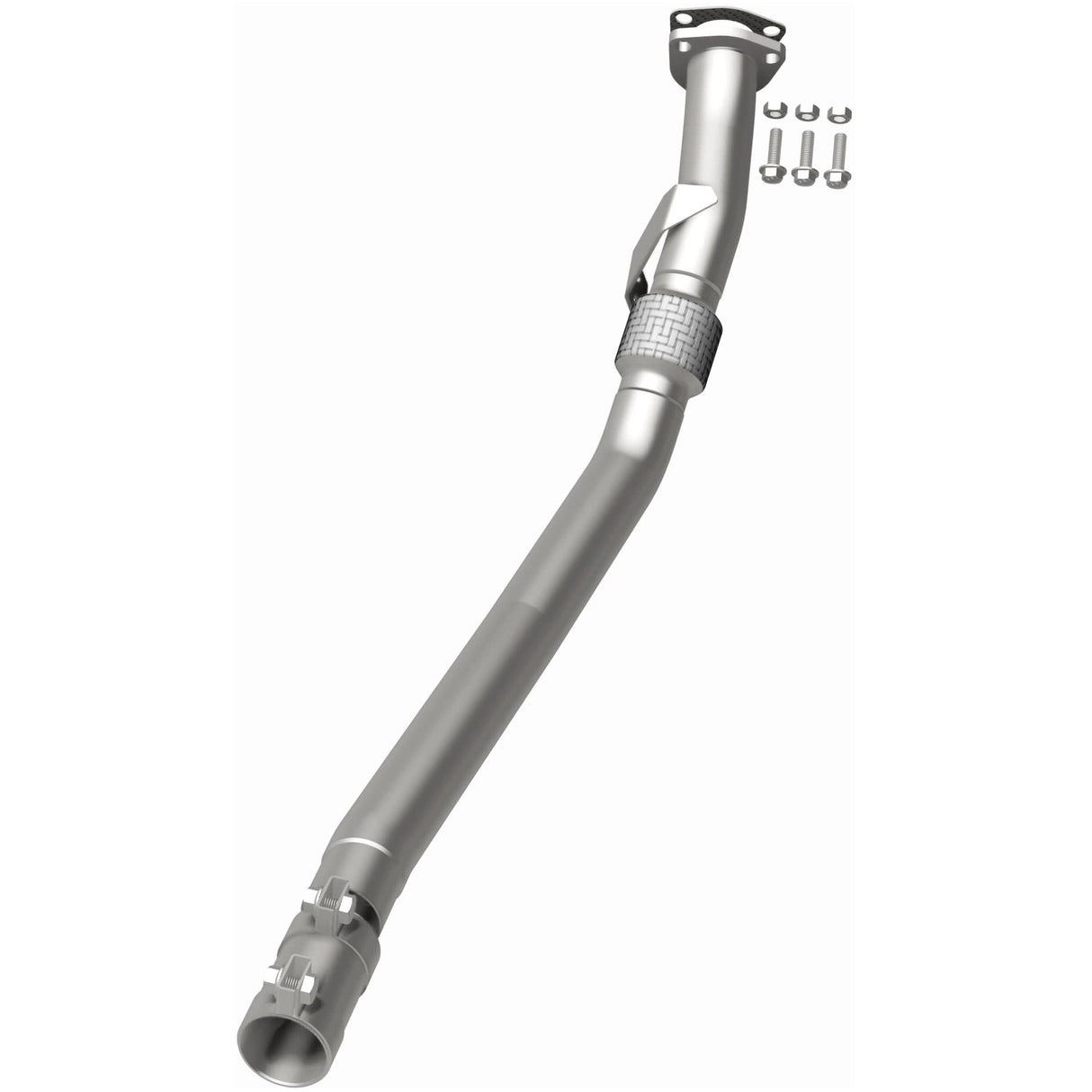 2005-2008 Audi A4 Quattro Direct-Fit Front Pipe Kit 107-0059 stainless steel