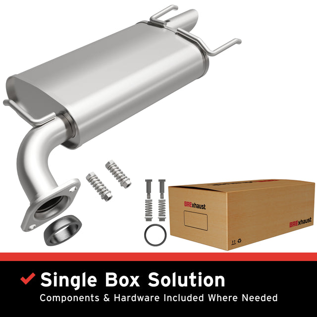 2012-2017 Toyota Camry Direct-Fit Muffler Kit 108-0001 aluminized steel
