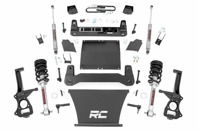 Fits Chevy Silverado 1500 (22-24) 6" Lift Kit; Mono Leaf Rear; N3 Struts; 21631