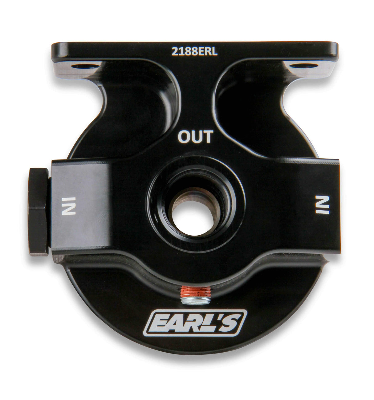 Earl's Billet Remote Oil Filter Mount - 2188ERL