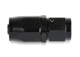 Mr. Gasket -8 AN Straight Swivel Hose End - Black - 220108-BL