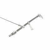 Billet Aluminum/Stainless Steel Braided Dipstick - GM billet aluminum stainless steel