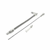 Billet Aluminum/Stainless Steel Braided Dipstick - GM billet aluminum stainless steel