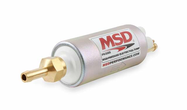 MSD 2225 In-Line Hi-Pressure Fuel Pump