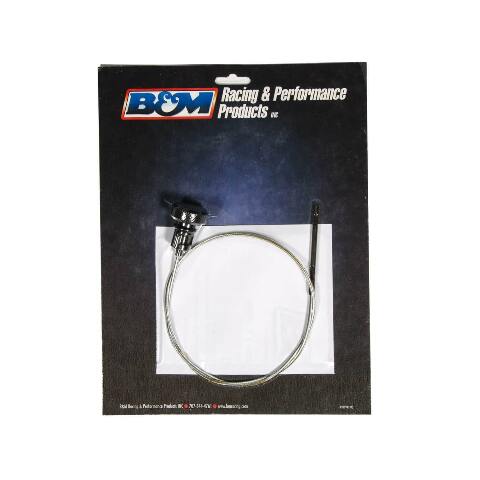Locking Transmission Dipstick - NAG-1 aluminum black