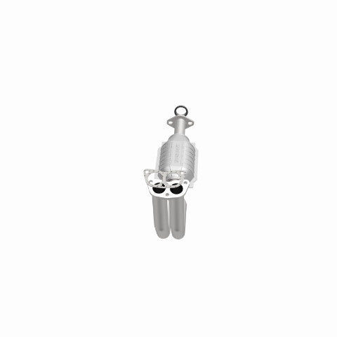 MagnaFlow direct-fit catalytic converter fits 1989-1995 Geo Tracker and Suzuki Sidekick, this and 1989-1995 Geo Tracker 1.75 inch inlet/outlet stainless steel CARB compliant 22618