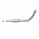 MagnaFlow direct-fit catalytic converter fits 1989-1995 Geo Tracker and Suzuki Sidekick, this and 1989-1995 Geo Tracker 1.75 inch inlet/outlet stainless steel CARB compliant 22618