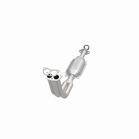 MagnaFlow direct-fit catalytic converter fits 1989-1995 Geo Tracker and Suzuki Sidekick, this and 1989-1995 Geo Tracker 1.75 inch inlet/outlet stainless steel CARB compliant 22618