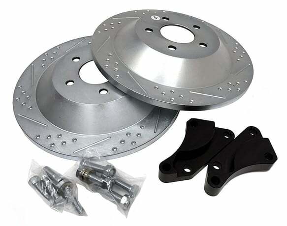Fits 1994-2004 Ford Mustang Base Eradispeed Rotors 2262011 drilled