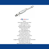 MagnaFlow direct-fit catalytic converter for 1994-1996 Chevy stainless steel CARB compliant 22626