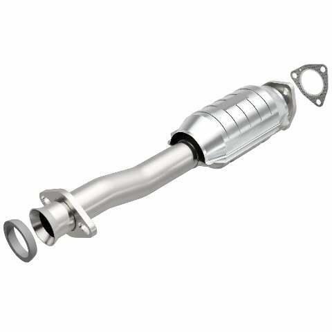 MagnaFlow direct-fit catalytic converter for 1985-1987 Honda Civic stainless steel Federal EPA compliant OBDII 22634