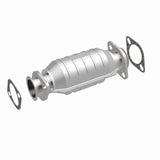 MagnaFlow direct-fit catalytic converter for 1987-1989 Nissan 2.25 inch inlet/outlet stainless steel Federal EPA compliant OBDII 22764