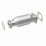 MagnaFlow direct-fit catalytic converter for 1987-1989 Nissan 2.25 inch inlet/outlet stainless steel Federal EPA compliant OBDII 22764
