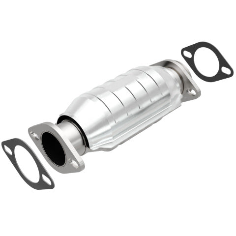 MagnaFlow direct-fit catalytic converter for 1986-1993 Toyota 2.5 inch inlet/outlet stainless steel Federal EPA compliant OBDII 22767