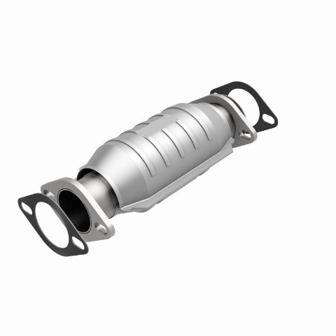 MagnaFlow direct-fit catalytic converter for 1986-1993 Toyota 2.5 inch inlet/outlet stainless steel Federal EPA compliant OBDII 22767